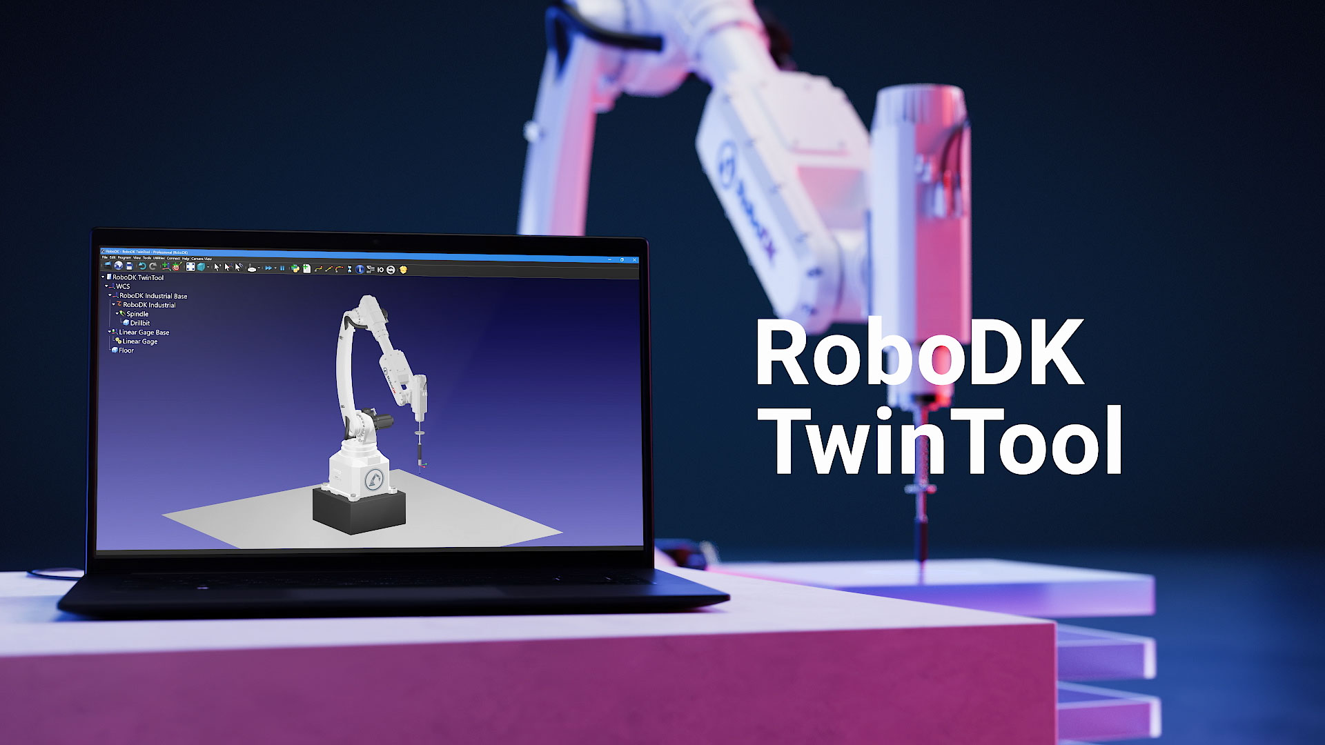 Robodk Twintool-设置